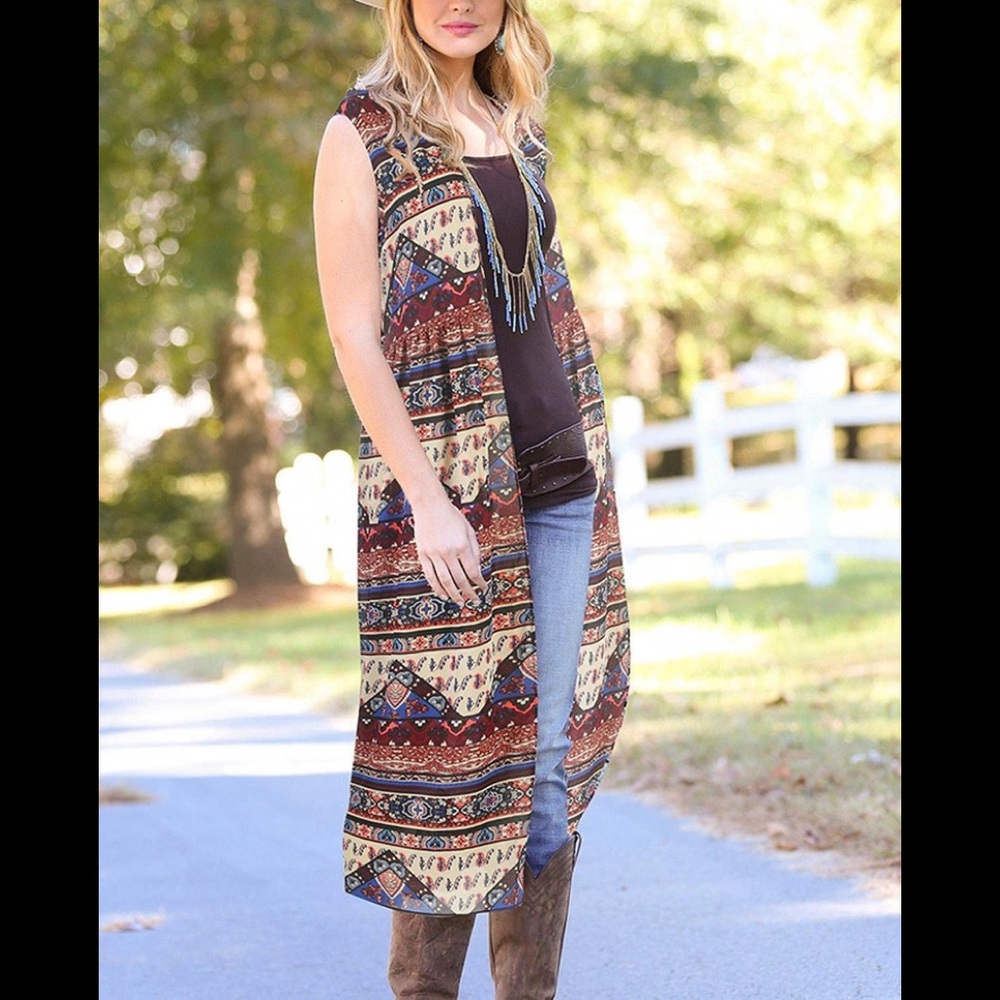 Wrangler Mixed Pattern Duster